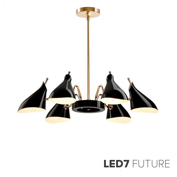 Loft Industry Modern - Lily Chandelier
